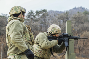 Seoul says it hasn’t discussed possible withdrawal of US troops with Washington
